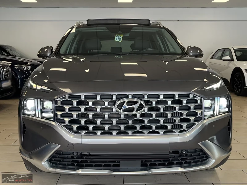 Hyundai Santa fe 1.6PHEV/265HP/PRIME/4X4/360/PANO/ACC/LED/710v, снимка 2 - Автомобили и джипове - 51614405