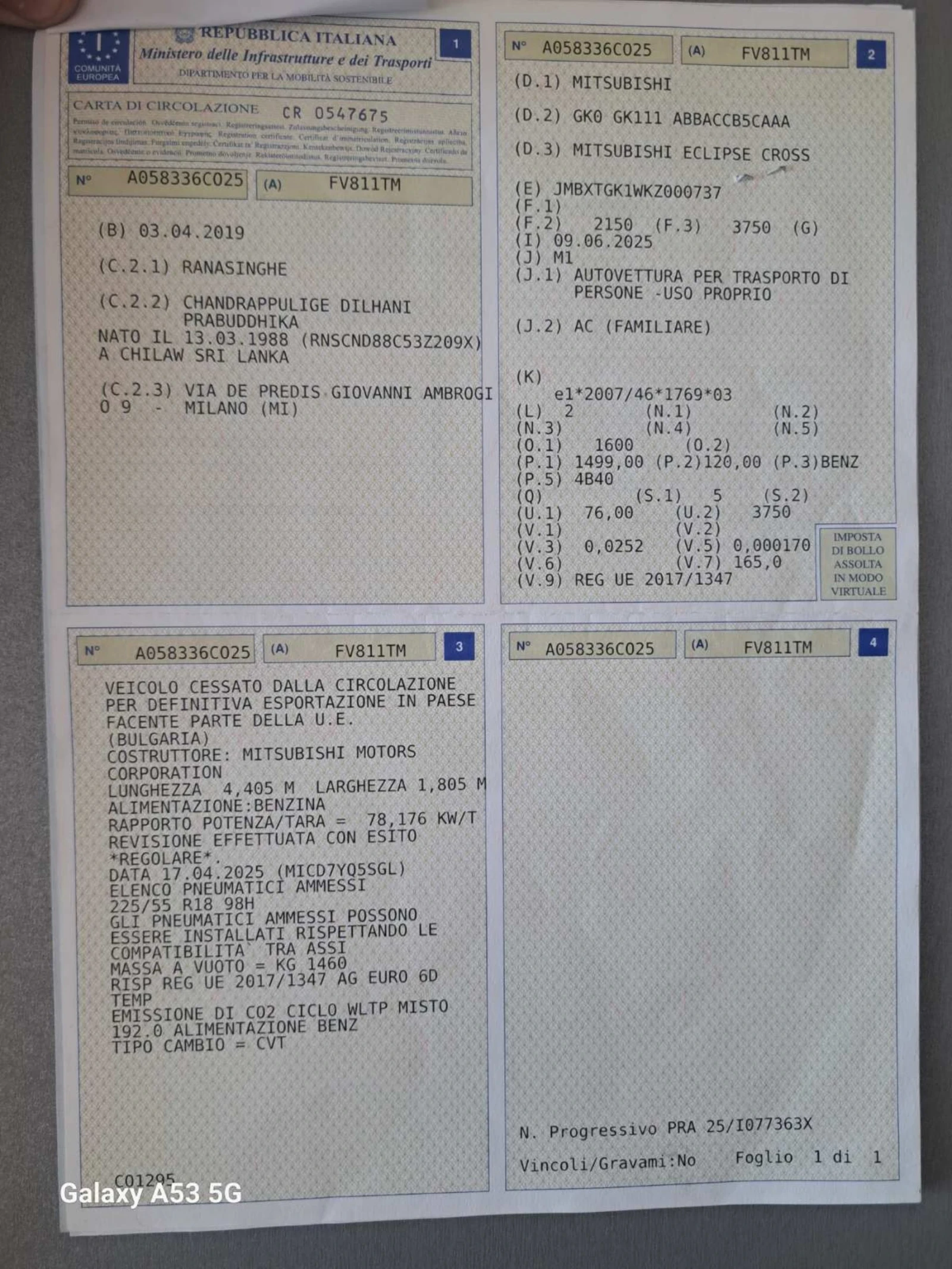 Mitsubishi Eclipse Cross 1, 5i-163kc Evro6b 90 000k !!! | Mobile.bg   15