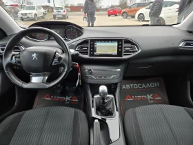 Peugeot 308 1.6HDI-92кс= НАВИ= СЕРВ.ИСТОРИЯ= EURO 6B, снимка 12