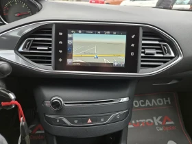 Peugeot 308 1.6HDI-92кс= НАВИ= СЕРВ.ИСТОРИЯ= EURO 6B, снимка 16
