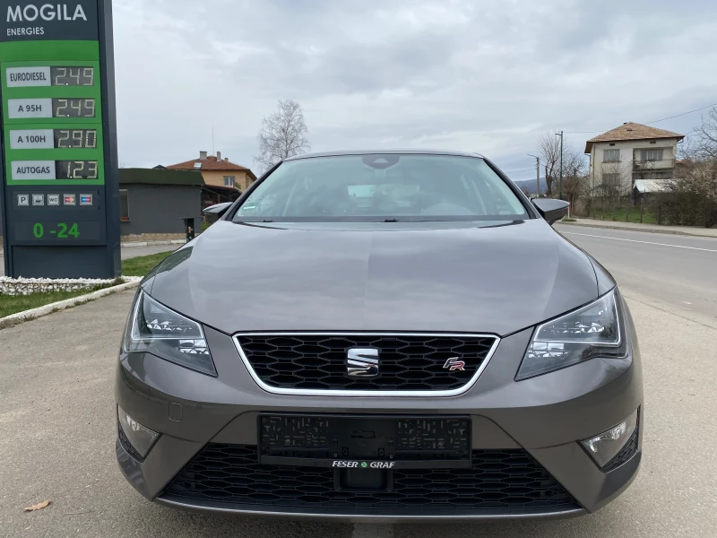 Seat Leon 2.0 TDI, FR, 184к.с.DSG-6ск, ДИСТРОНИК, снимка 2 - Автомобили и джипове - 52568968