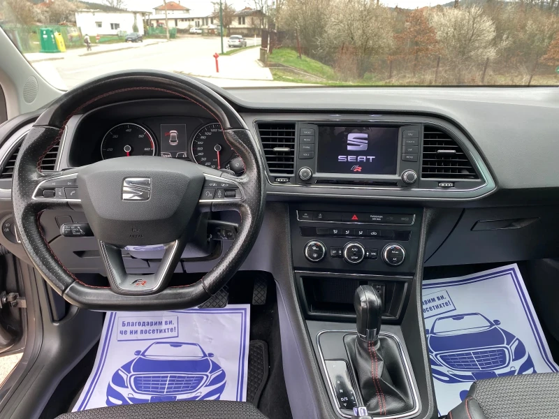 Seat Leon 2.0 TDI, FR, 184к.с.DSG-6ск, ДИСТРОНИК, снимка 11 - Автомобили и джипове - 52568968