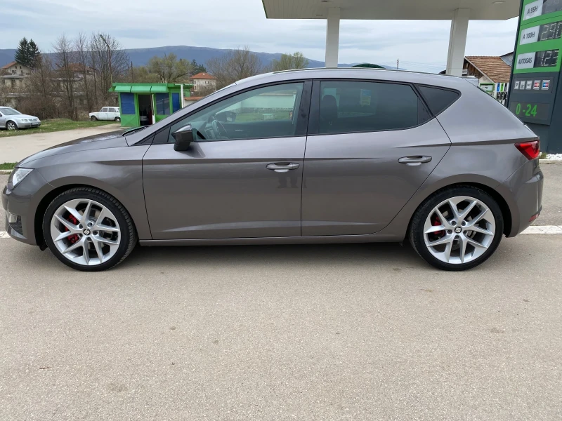 Seat Leon 2.0 TDI, FR, 184к.с.DSG-6ск, ДИСТРОНИК, снимка 3 - Автомобили и джипове - 52568968