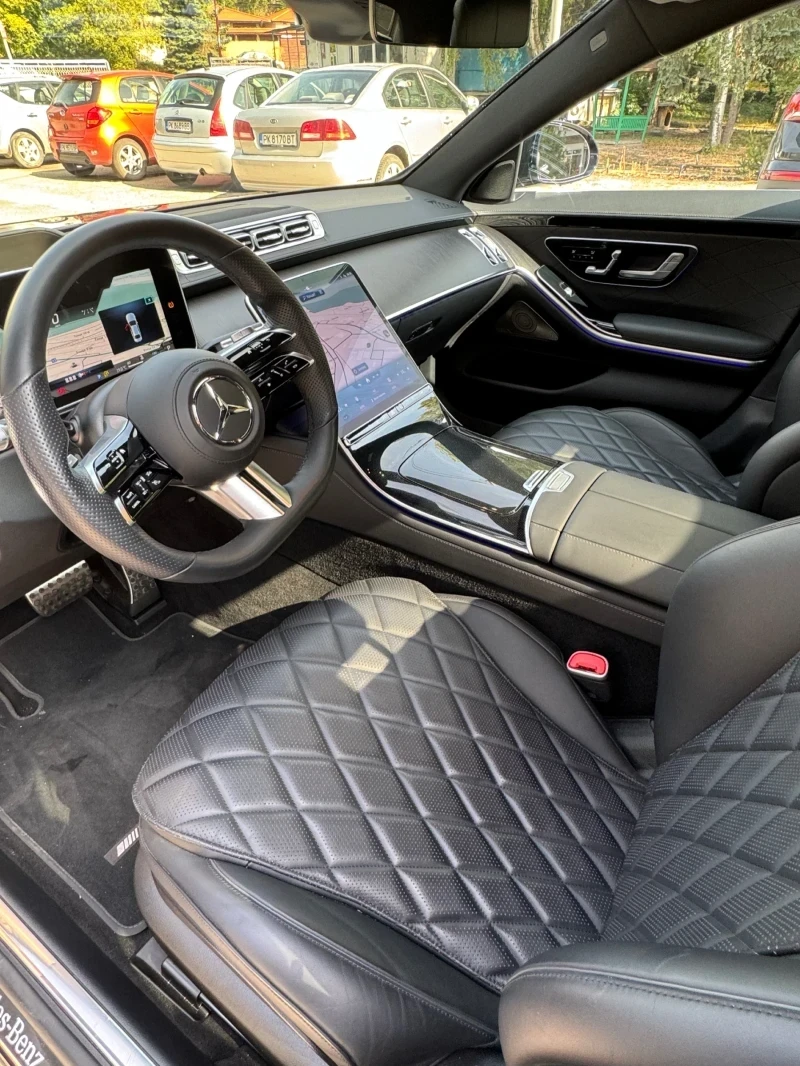 Mercedes-Benz S 400 AMG!!!ДЪЛГА БАЗА, 4 MATIC, ПЪРВИ СОБСТВЕНИК!, снимка 9 - Автомобили и джипове - 54417498