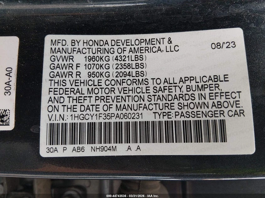 Honda Accord 1.5L I-4 DI, DOHC, VVT, TURBO, 192HP Front Wheel | Mobile.bg � ����������� 9