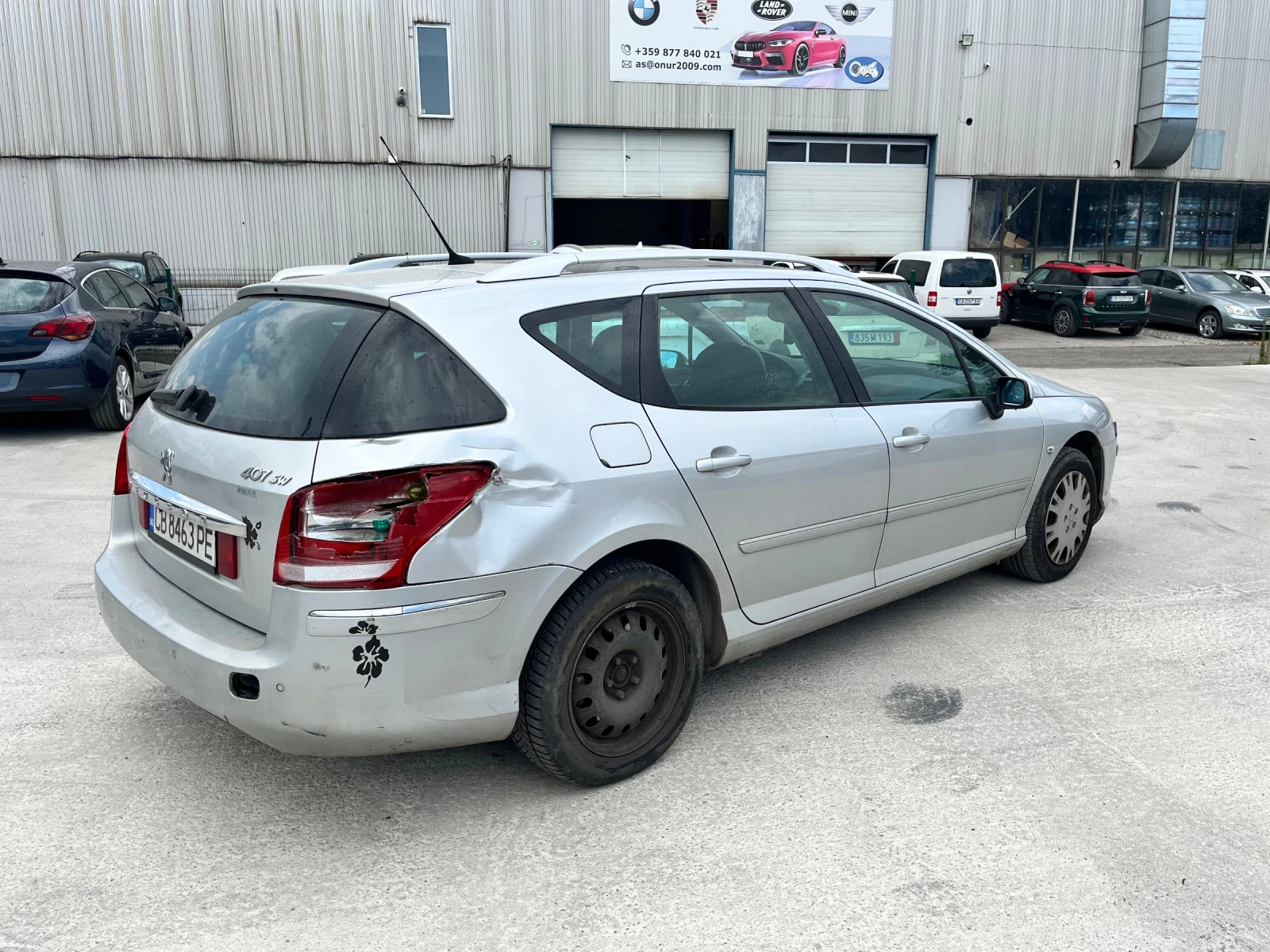 Peugeot 407 Автомат, Панорама, снимка 3 - Автомобили и джипове - 55594797