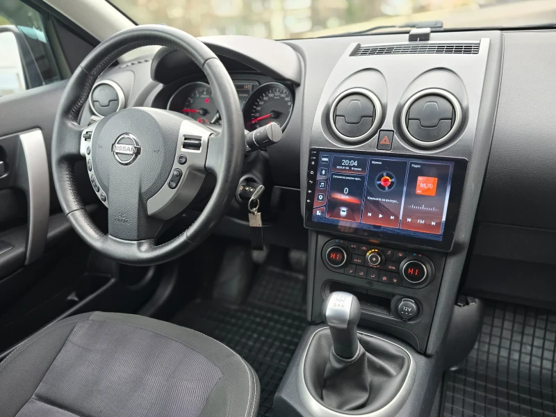 Nissan Qashqai 1.6i+ ГАЗ-BRC* ANDROID* NAVI* CAMERA* 5B* TOP!, снимка 13 - Автомобили и джипове - 53013298