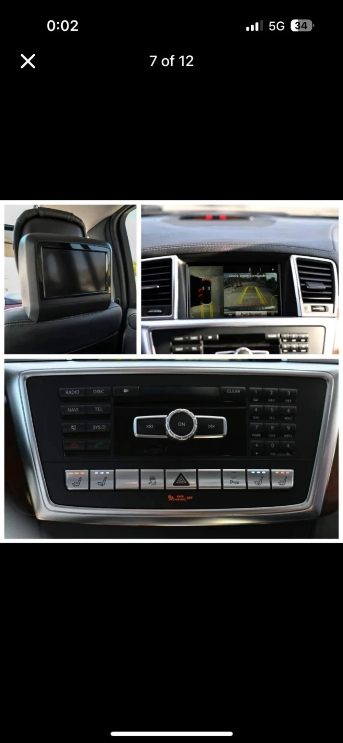 Mercedes-Benz GL 550 AMG HARMAN 360 KAMERA Издухване, Масаж.360камера - изображение 5