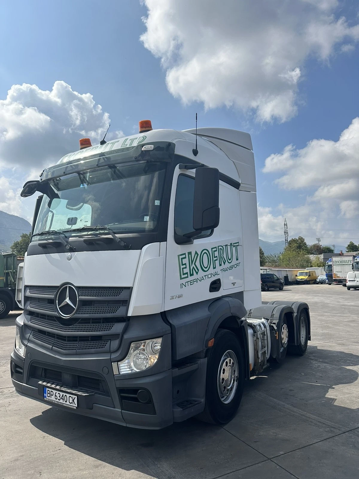 Mercedes-Benz Actros 2545 - три ос седлови влекач - изображение 7