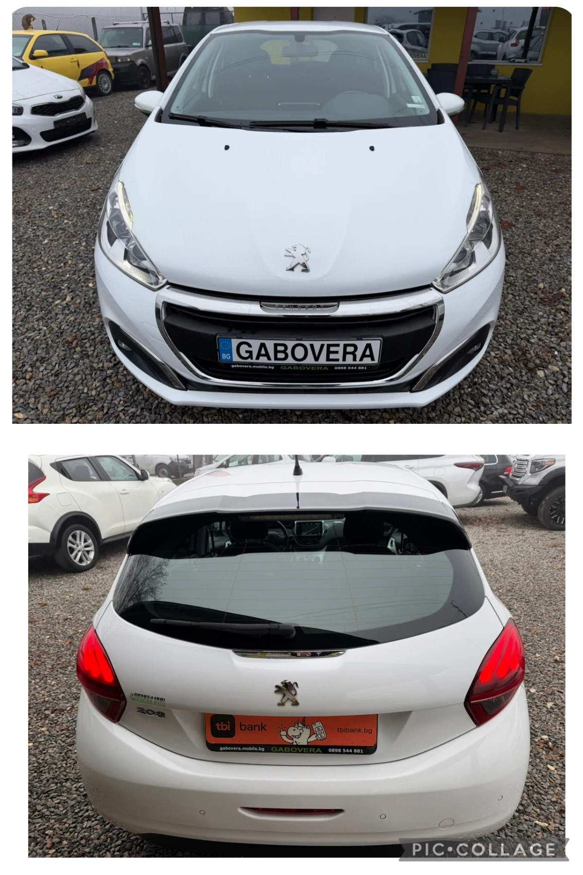 Peugeot 208 1.6HDI Нави!!! Парктроник!!! Зимни и летни гуми - изображение 5