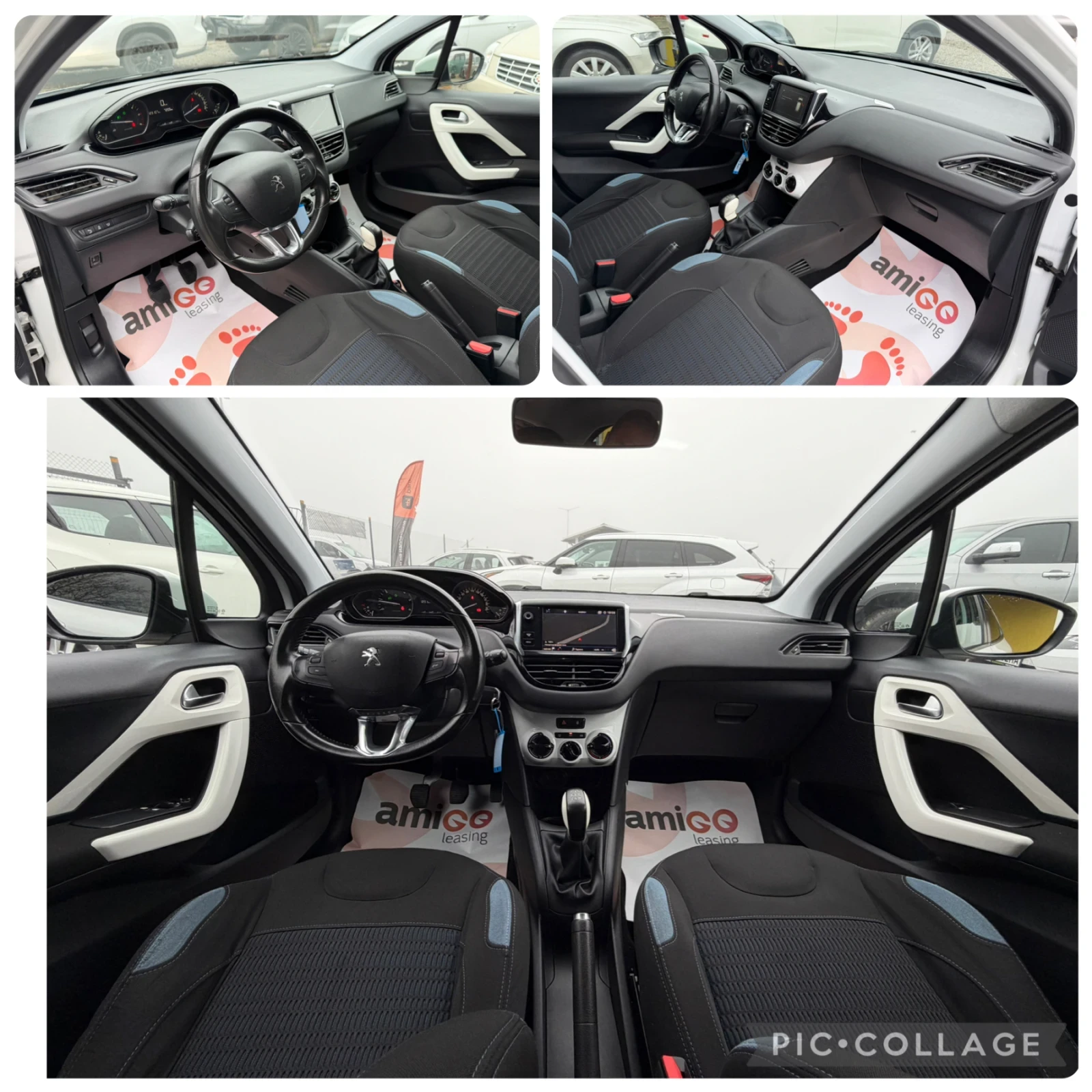 Peugeot 208 1.6HDI Нави!!! Парктроник!!! Зимни и летни гуми - изображение 9