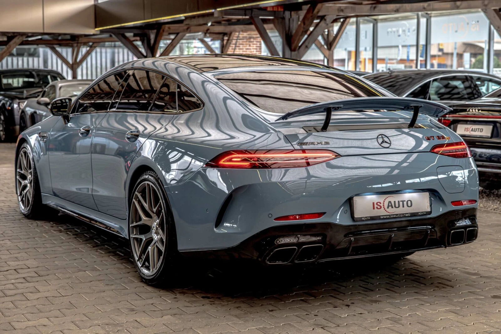 Mercedes-Benz AMG GT 63S/E-Performance/Burm/HuD/Обдух/Cerami/China blau, снимка 5 - Автомобили и джипове - 54455464
