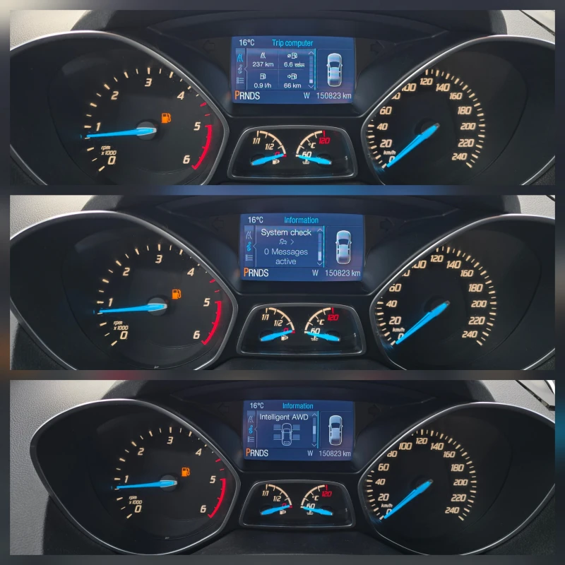 Ford Kuga 2.0 CDTI TITANIUM 4x4 NAVI AUTOMAT УНИКАТ, снимка 9 - Автомобили и джипове - 53018664