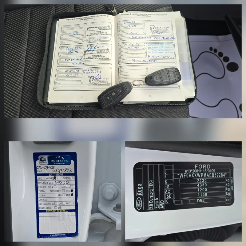 Ford Kuga 2.0 CDTI TITANIUM 4x4 NAVI AUTOMAT УНИКАТ, снимка 11 - Автомобили и джипове - 53018664