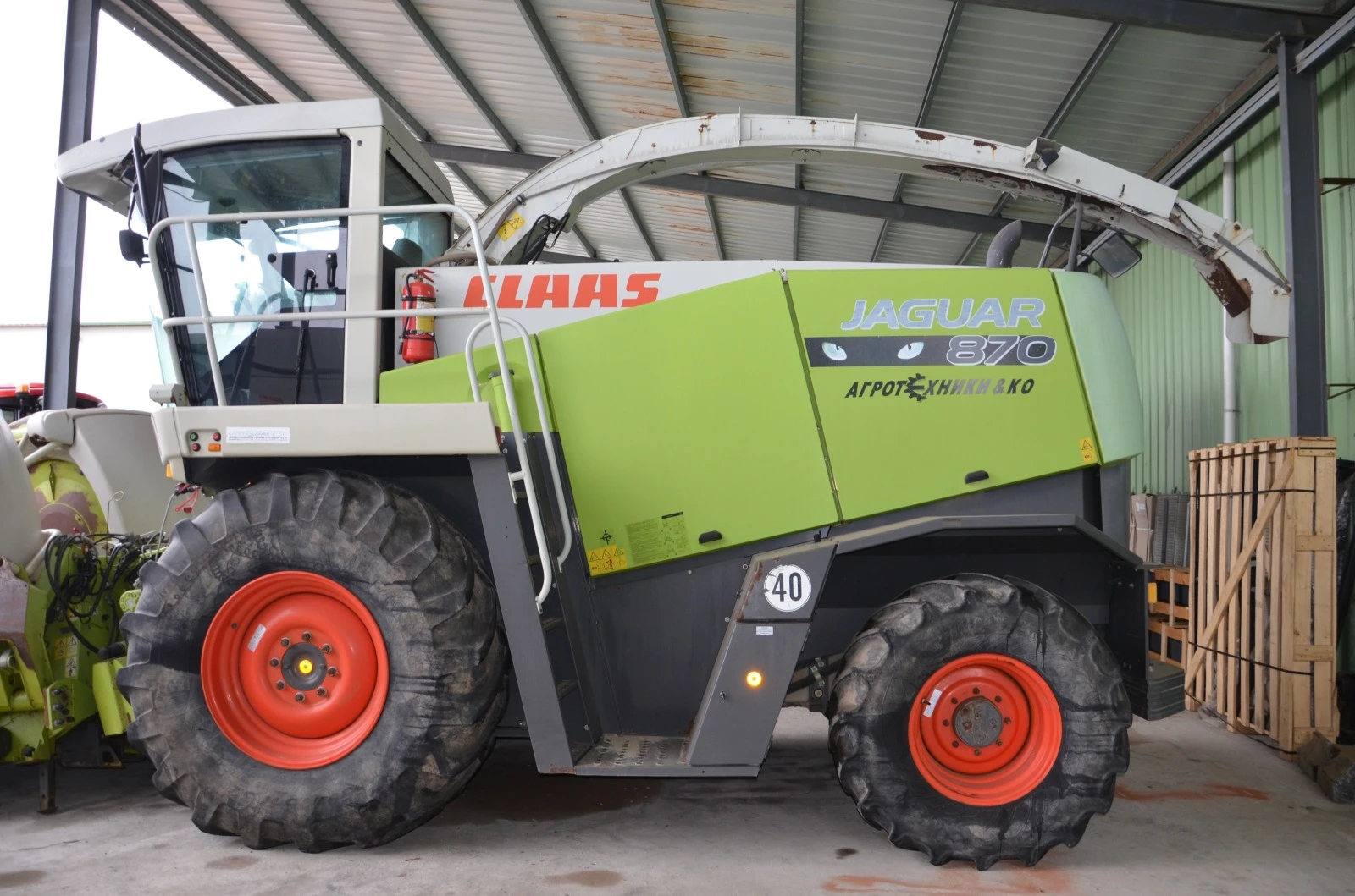 Комбайн Claas JAGUAR 870 - изображение 2