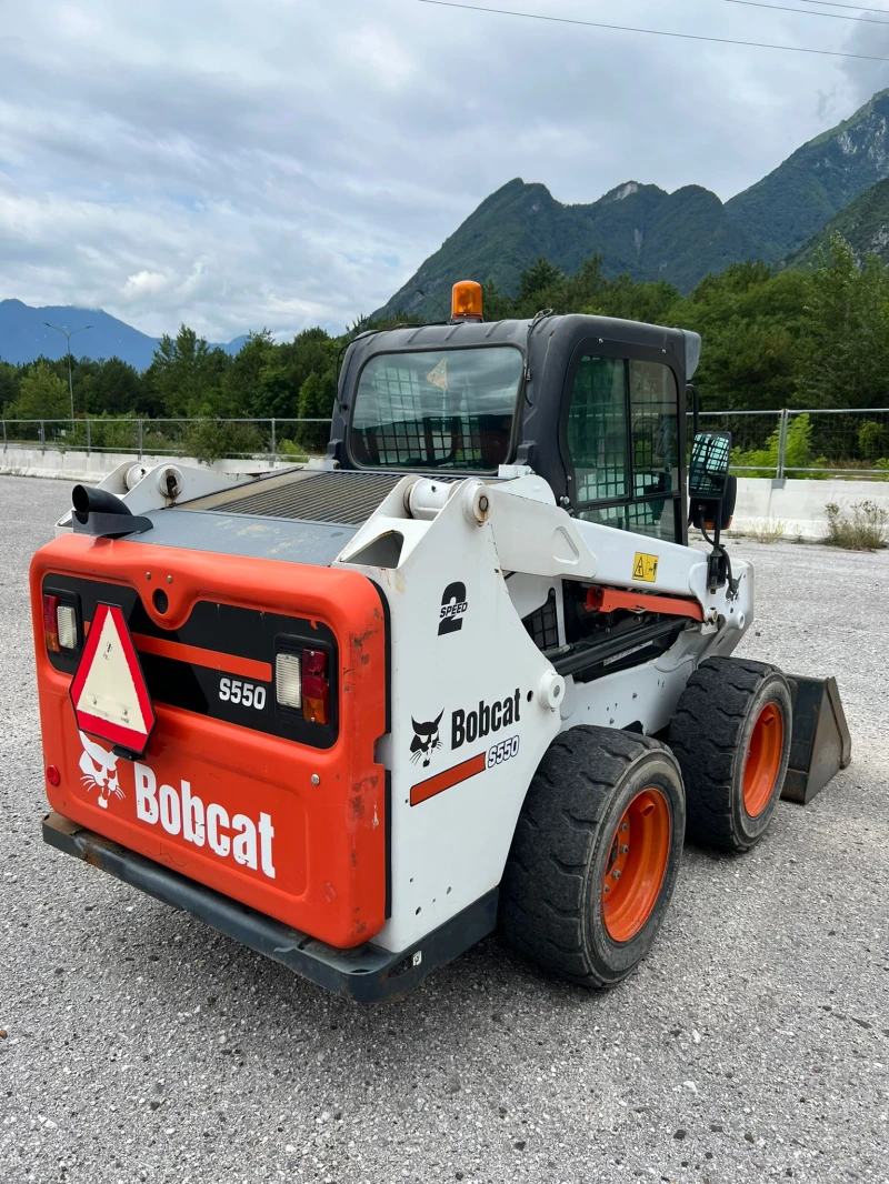 Мини челни товарачи Bobcat S550-КЛИМАТИК+ ПАРНО-500часа, снимка 5 - Индустриална техника - 53281919