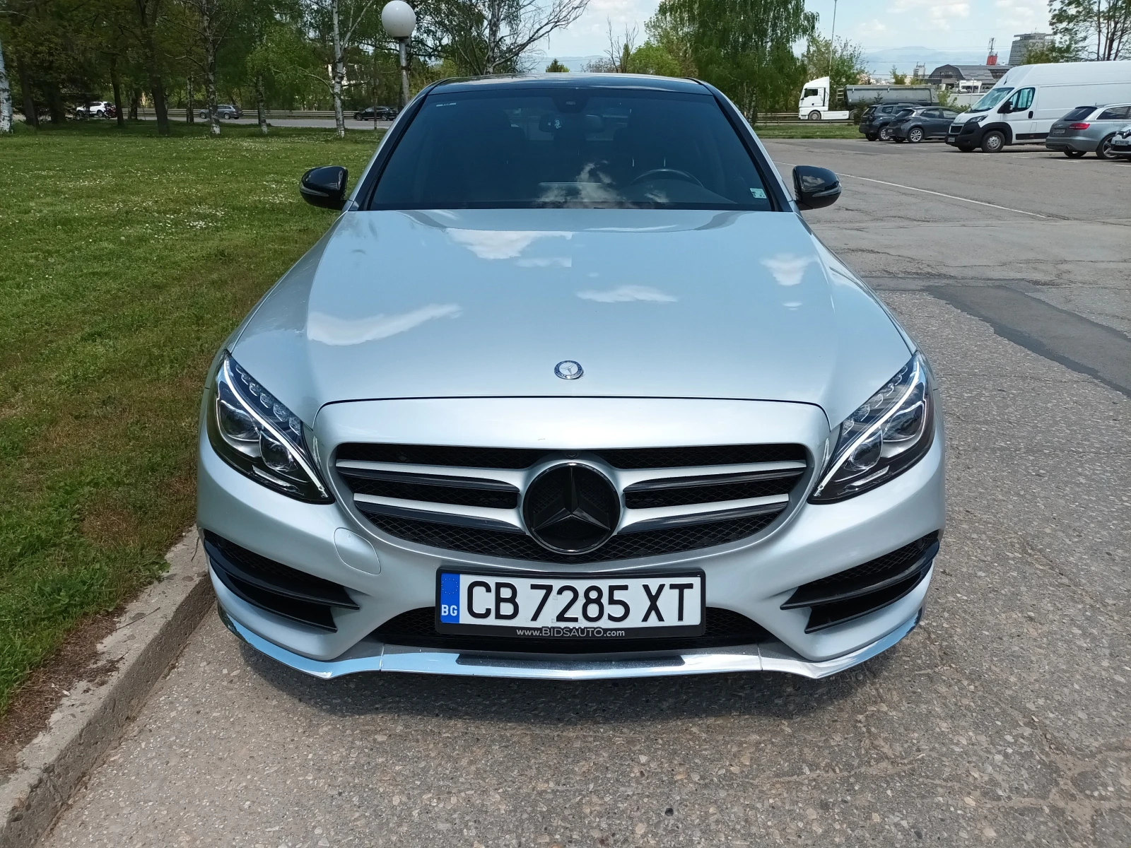 Mercedes-Benz C 300 AMG/4MATIC/ПАНОРАМА/BURMESTER, снимка 2 - Автомобили и джипове - 54424759
