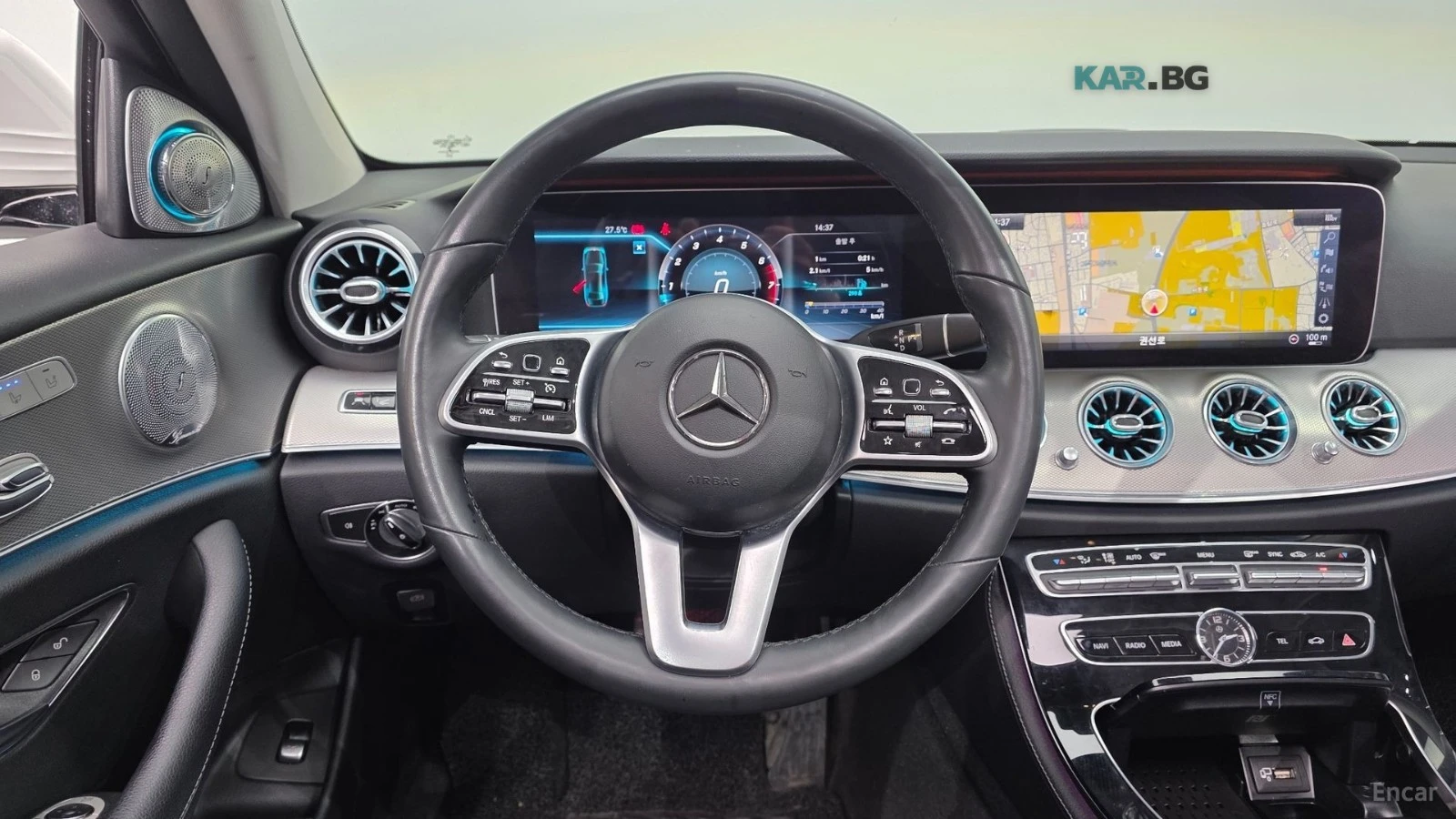 Mercedes-Benz E 300 AMG LINE* 360* BURMASTER* ПОДГРЕВ* ОБДУХВ* ПАНО* , снимка 14 - Автомобили и джипове - 54941845