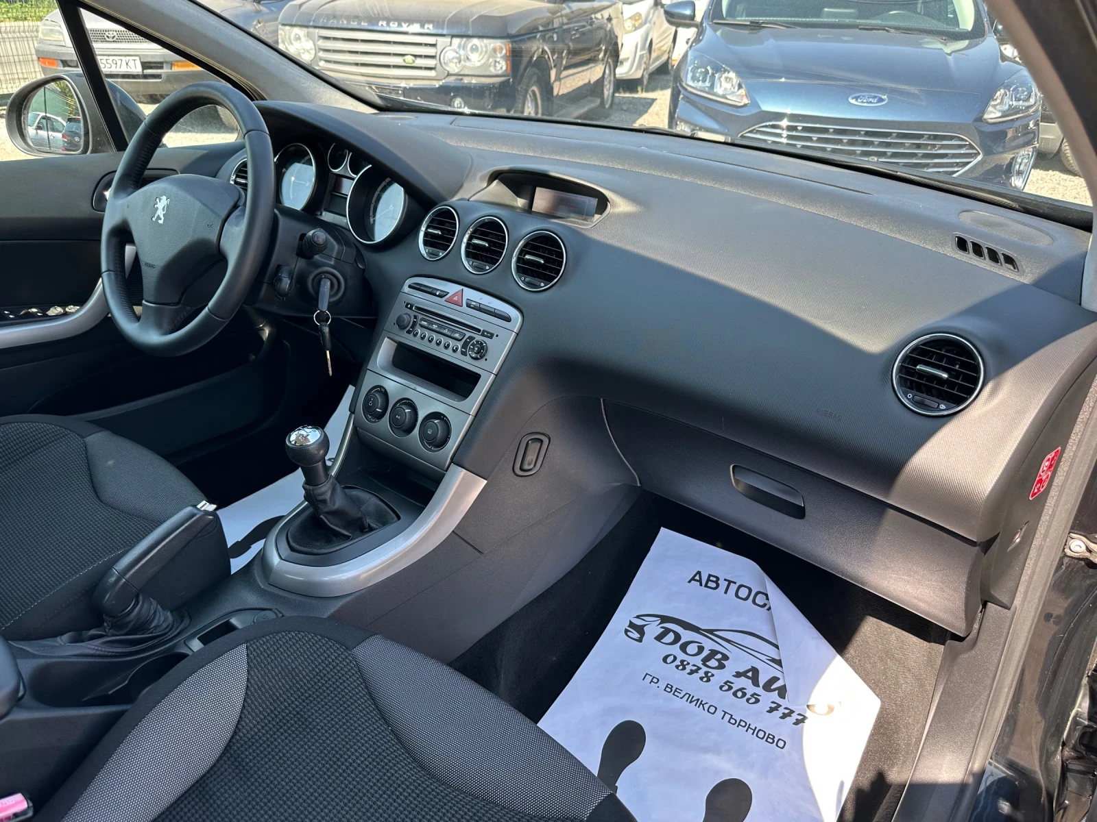 Peugeot 308 1.6HDI-90к.с-ТЕМПОМАТ, снимка 15 - Автомобили и джипове - 55882121