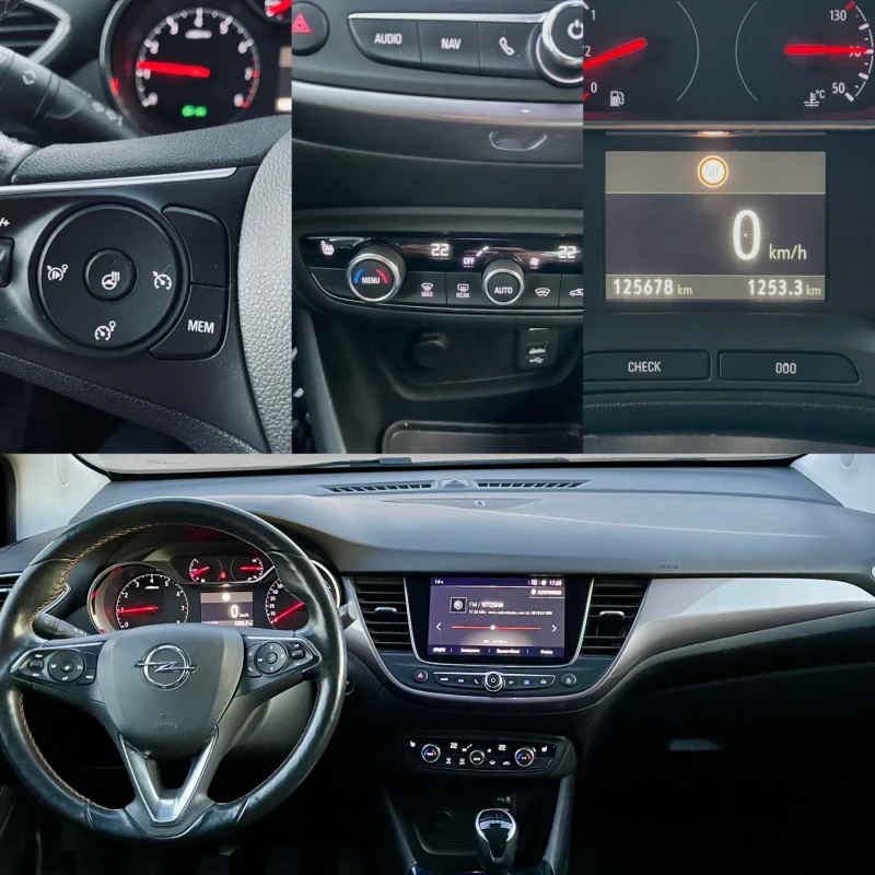 Opel Crossland X 1.2 Turbo EURO6, снимка 9 - Автомобили и джипове - 52217349