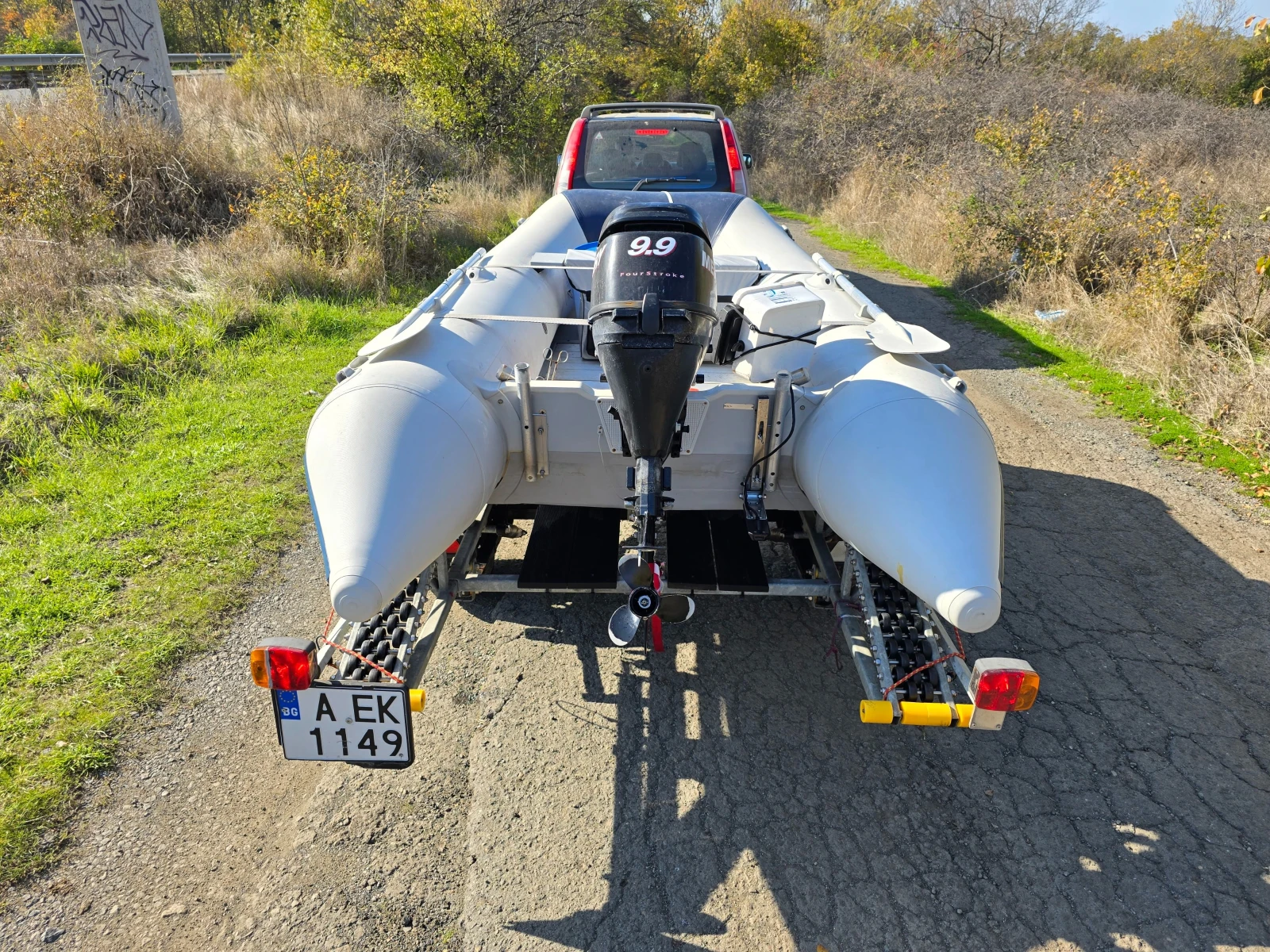 Надуваема лодка Yamaha 340S - изображение 4