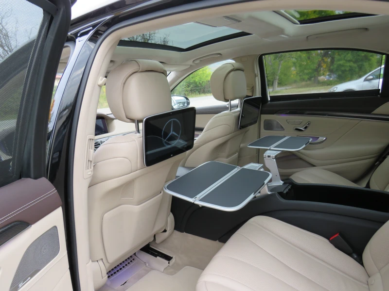 Mercedes-Benz S 560 * FACELIFT LONG 4X4 TV FULL* * * , снимка 10 - Автомобили и джипове - 52061776