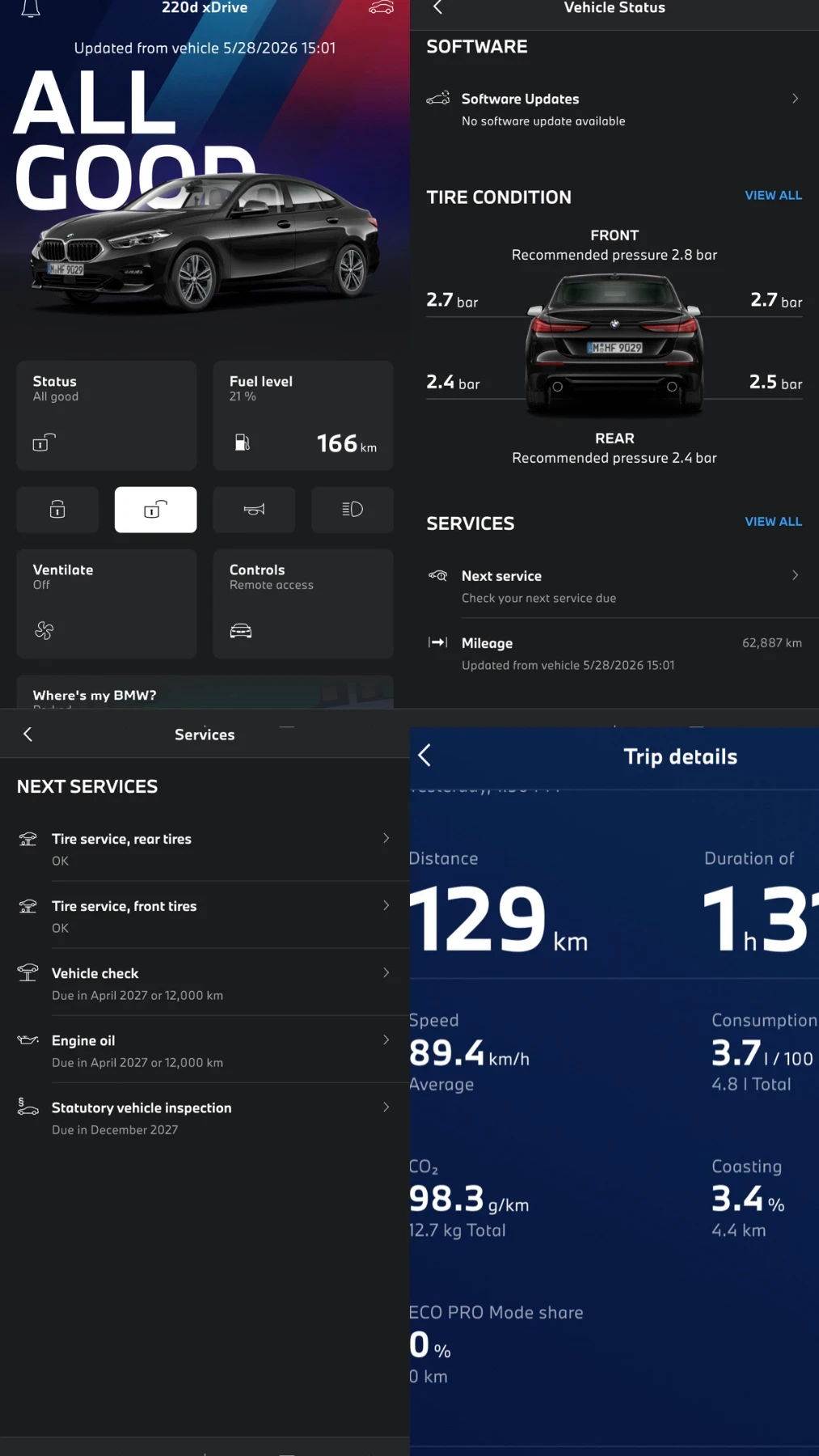 BMW 220 d xDrive Gran Couple, снимка 17 - Автомобили и джипове - 54701782