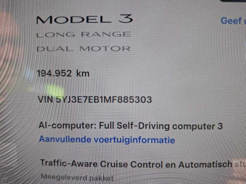 Tesla Model 3 LR AWD 75 kWh 88.3% SoH Autopilot Зимен пакет, снимка 11 - Автомобили и джипове - 55660622