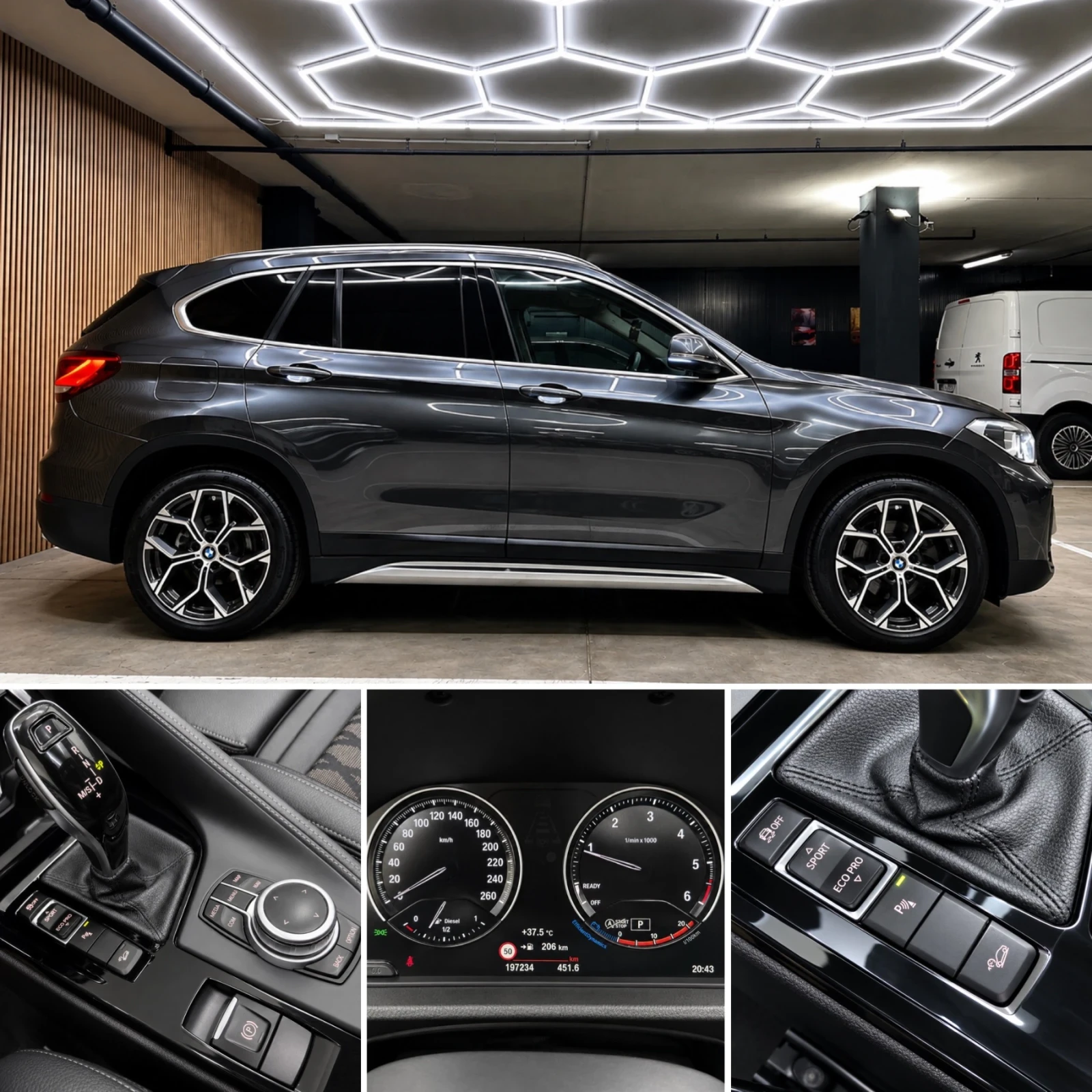 BMW X1 1.8 D XDRIVE:: FACELIFT::PANORAMA::ОБСЛУЖЕНА::, снимка 14 - Автомобили и джипове - 55607080