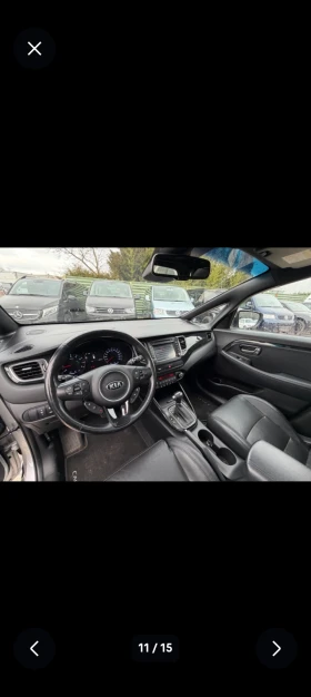 Kia Carens 2.0i-166 КС НАВИ, КОЖА, ПАНОРАМА, АВТОМАТИК, снимка 6