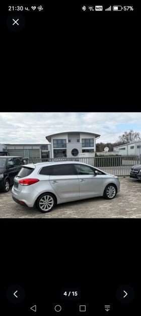 Kia Carens 2.0i-166 КС НАВИ, КОЖА, ПАНОРАМА, АВТОМАТИК, снимка 5
