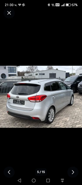 Kia Carens 2.0i-166 КС НАВИ, КОЖА, ПАНОРАМА, АВТОМАТИК - цена по договаряне - 12208391 4
