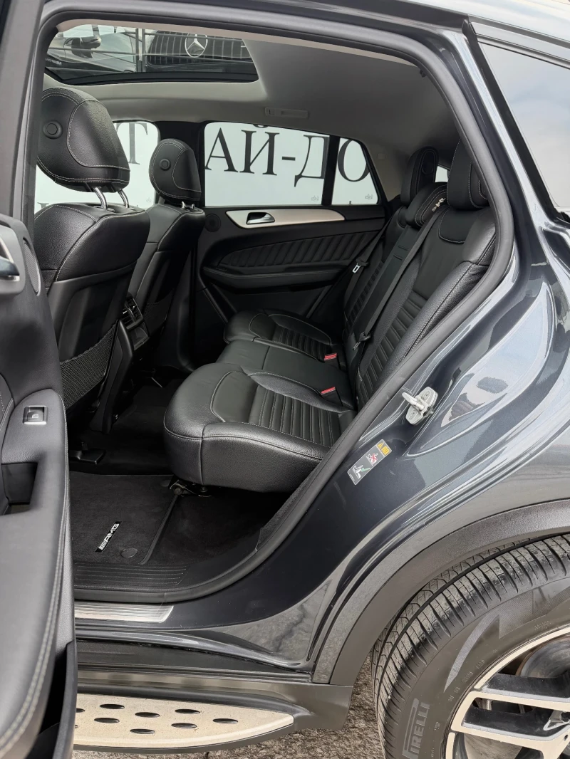 Mercedes-Benz GLE 350 CDI Coupe AMG Silver Star Панорама 9G Night Packet, снимка 7 - Автомобили и джипове - 53418035