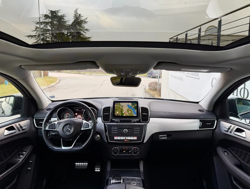 Mercedes-Benz GLE 350 CDI Coupe AMG Silver Star Панорама 9G Night Packet, снимка 6 - Автомобили и джипове - 53418035