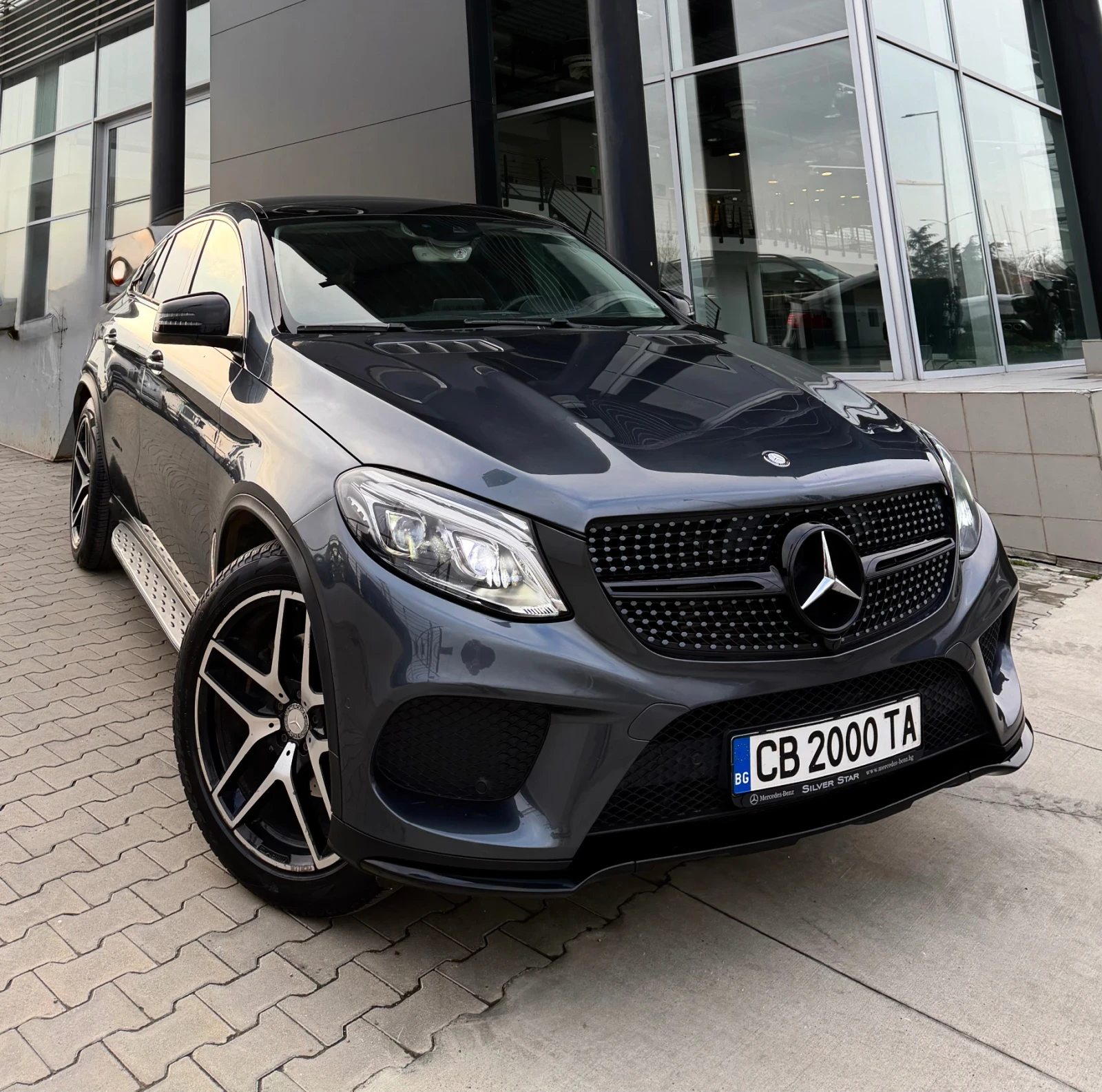 Mercedes-Benz GLE 350 CDI Coupe AMG Silver Star Панорама 9G Night Packet