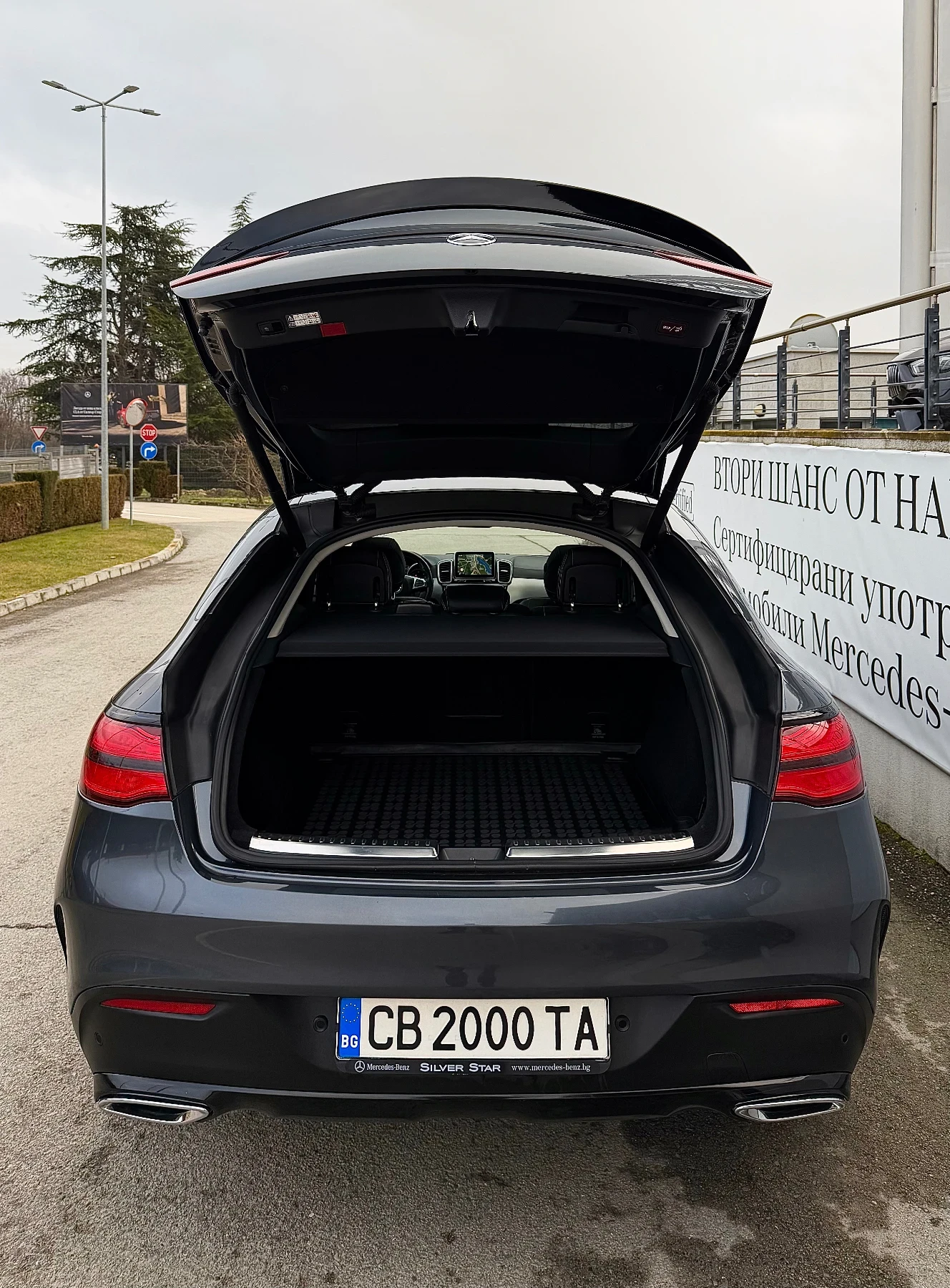 Mercedes-Benz GLE 350 CDI Coupe AMG Silver Star Панорама 9G Night Packet - изображение 10
