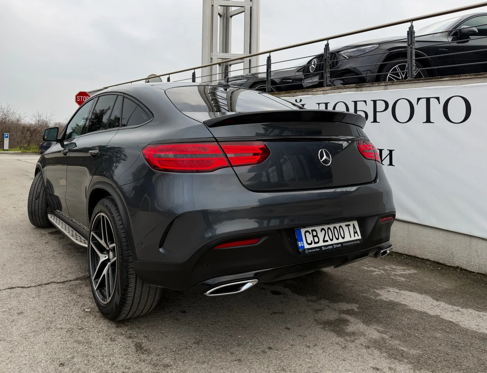 Mercedes-Benz GLE 350 CDI Coupe AMG Silver Star Панорама 9G Night Packet - изображение 4