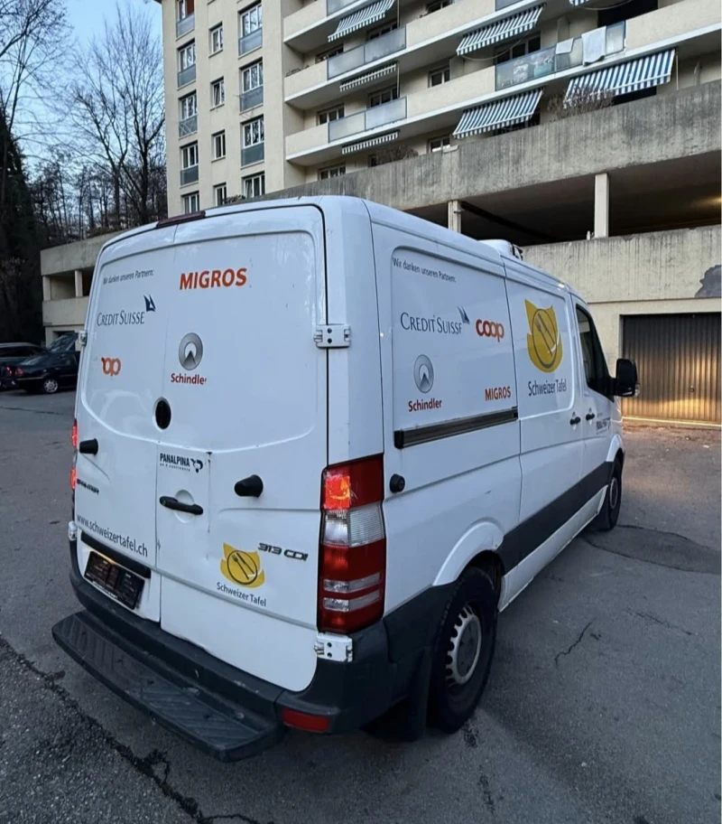 Mercedes-Benz Sprinter 313 * ХЛАДИЛЕН* КЛИМАТРОНИК* ШВЕЙЦАРИЯ* , снимка 2 - Бусове и автобуси - 53343107