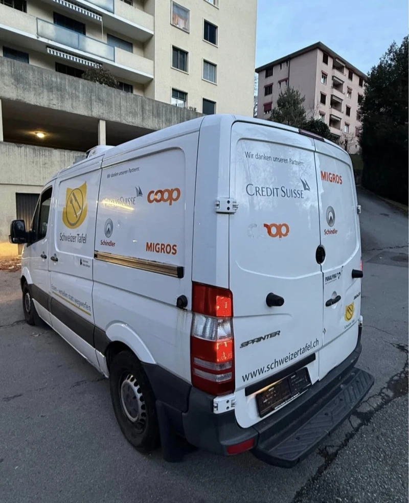 Mercedes-Benz Sprinter 313 * ХЛАДИЛЕН* КЛИМАТРОНИК* ШВЕЙЦАРИЯ* , снимка 3 - Бусове и автобуси - 53343107