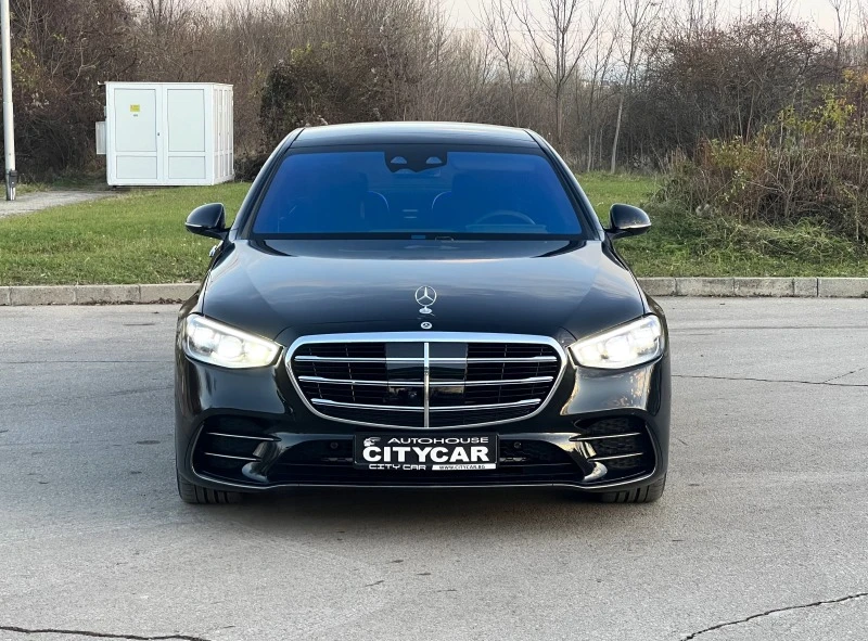 Mercedes-Benz S 400 d/ AMG/4M/ LONG/FIRST CLASS/ NIGHT/PANO/BURM/3xTV/, снимка 2 - Автомобили и джипове - 43391211