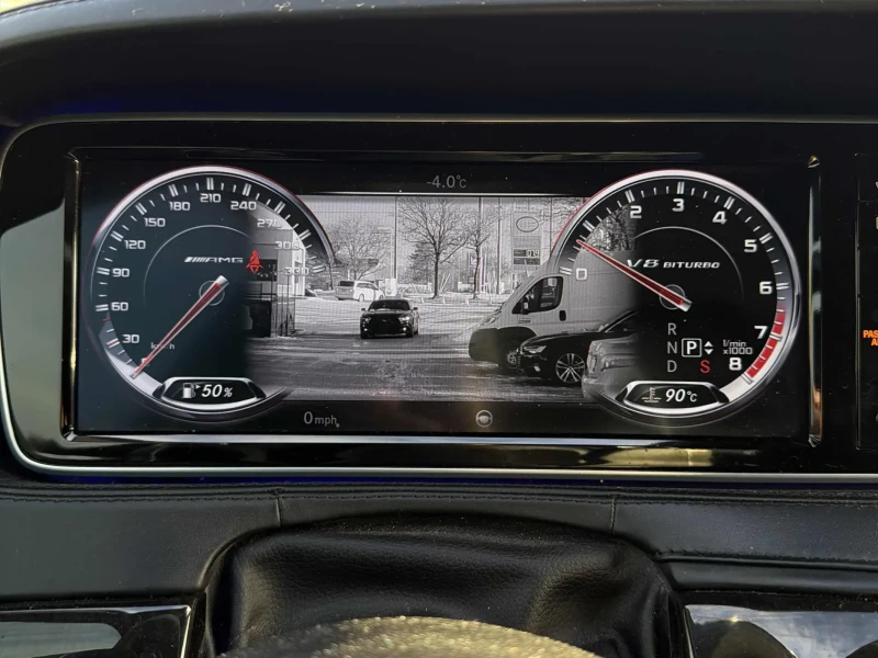 Mercedes-Benz S 63 AMG FULL / BURMSTER / ОБДУХВАНЕ / NIGHT VISION / DISTR, снимка 11 - Автомобили и джипове - 53235037