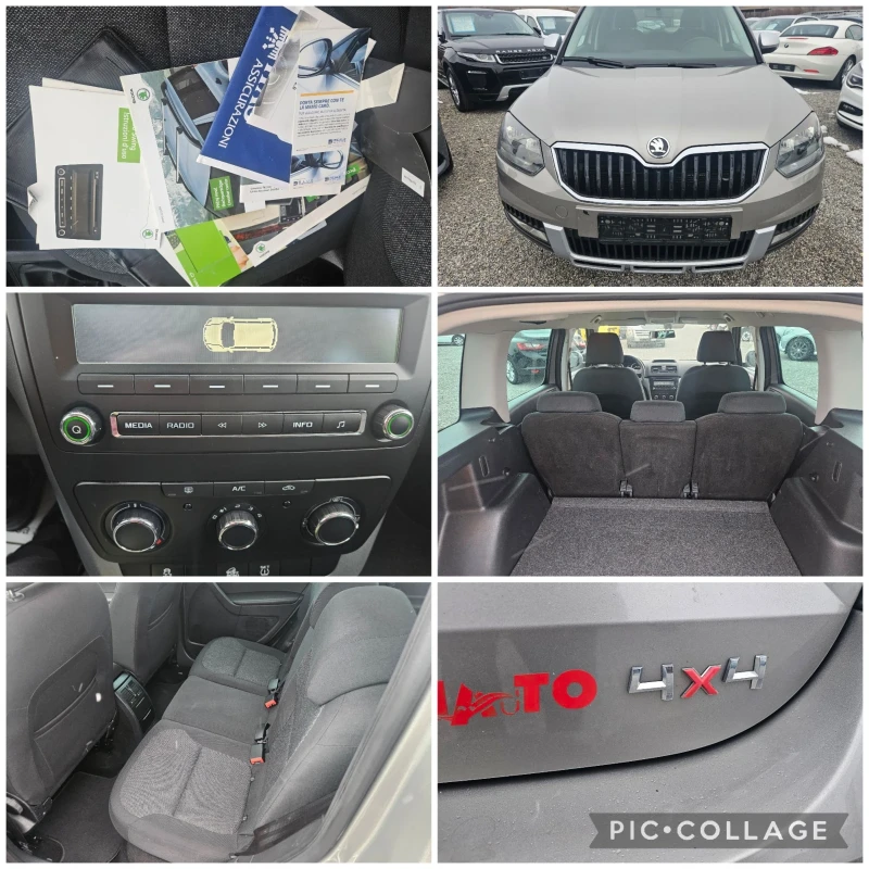 Skoda Yeti 2.0TDI 4X4, снимка 17 - Автомобили и джипове - 48472928