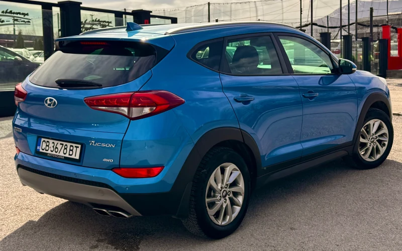 Hyundai Tucson 1.6 TGDI* 177kc.AWD 4X4* АВТОМАТ* НАВИГАЦИЯ* ГАЗ, снимка 4 - Автомобили и джипове - 49490809