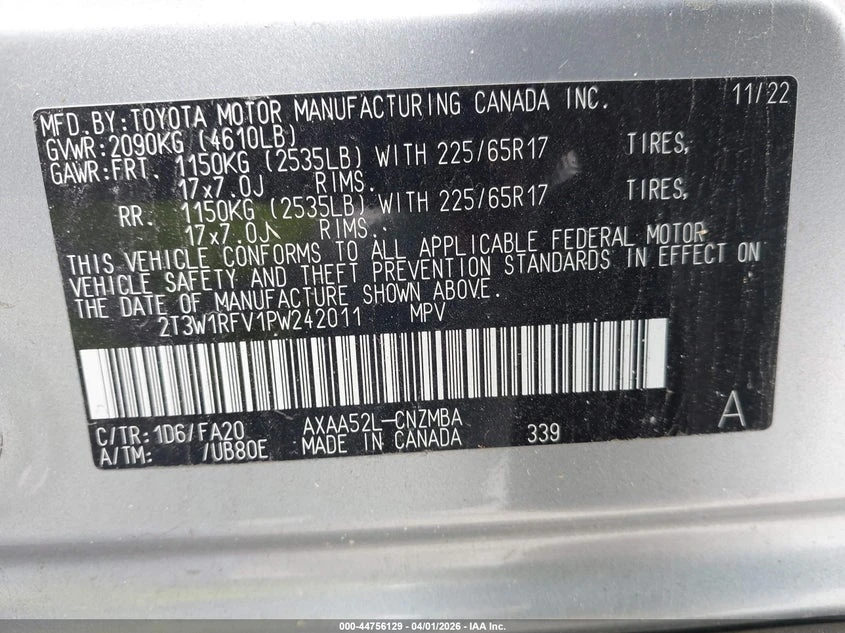 Toyota Rav4 2.5l Xle, снимка 9 - Автомобили и джипове - 54307508