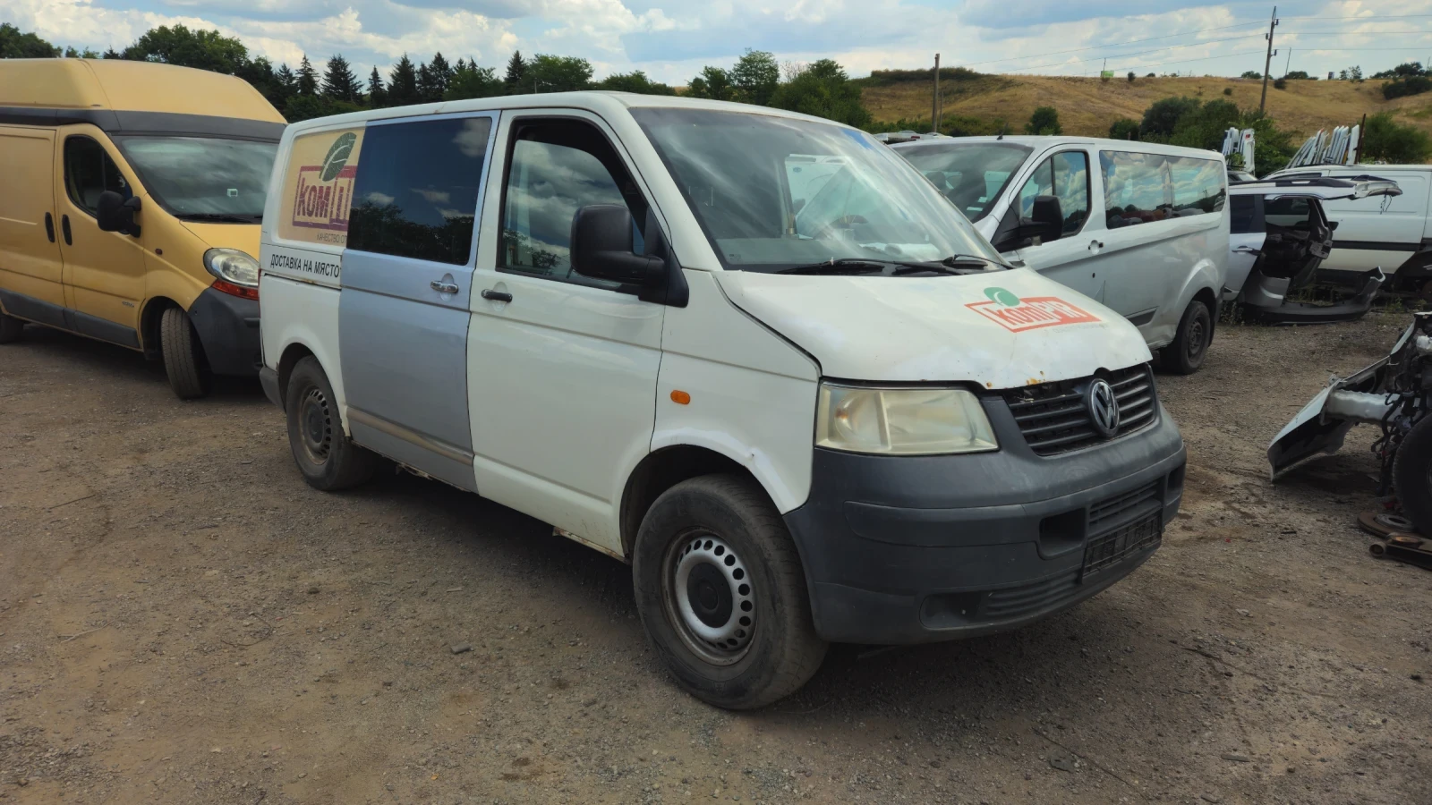 VW Transporter 1.9tdi/на части 