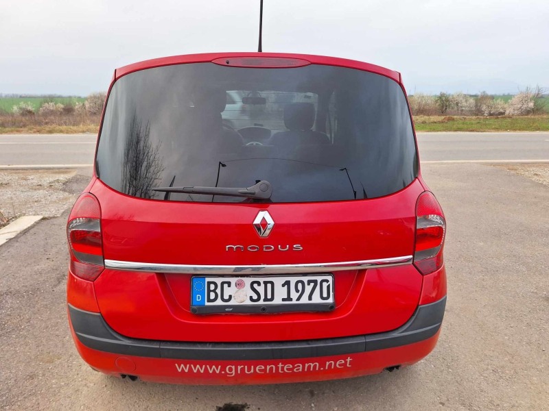 Renault Modus 1.2i klima, снимка 6 - Автомобили и джипове - 46384082
