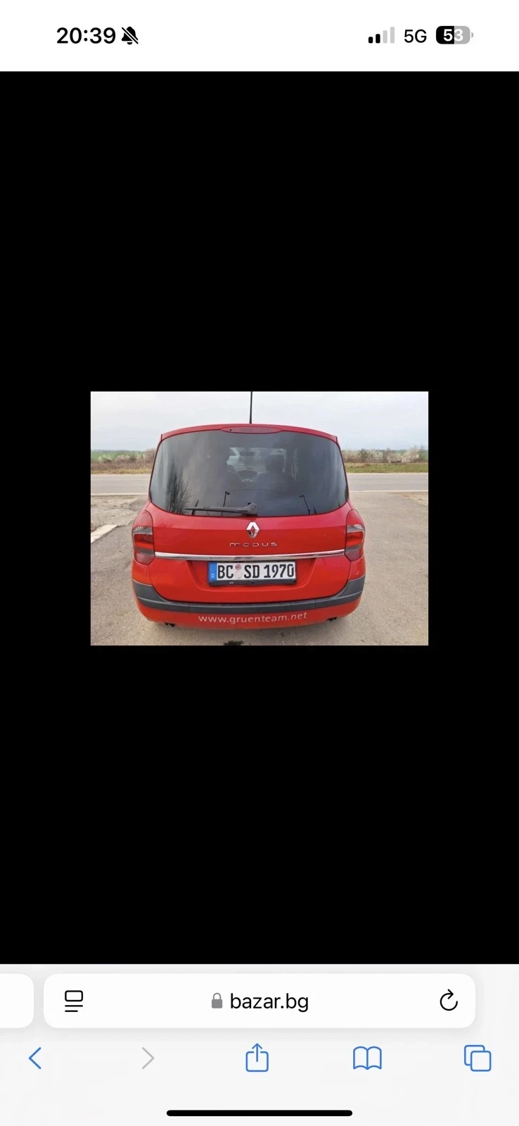 Renault Modus Използвано, снимка 3 - Автомобили и джипове - 48580773