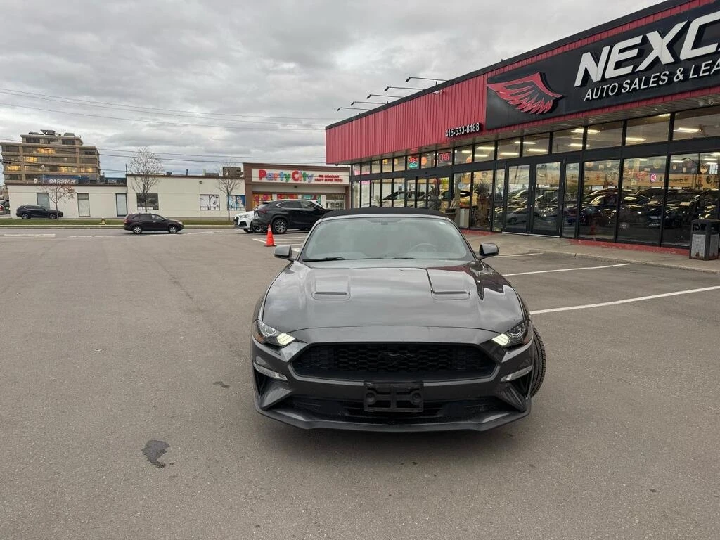 Ford Mustang * CABRILOET EcoBoost PREMIUM LEATHER NAV REAR CAME | Mobile.bg   2