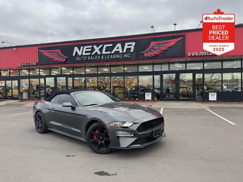 Ford Mustang * CABRILOET EcoBoost PREMIUM LEATHER NAV REAR CAME | Mobile.bg   3