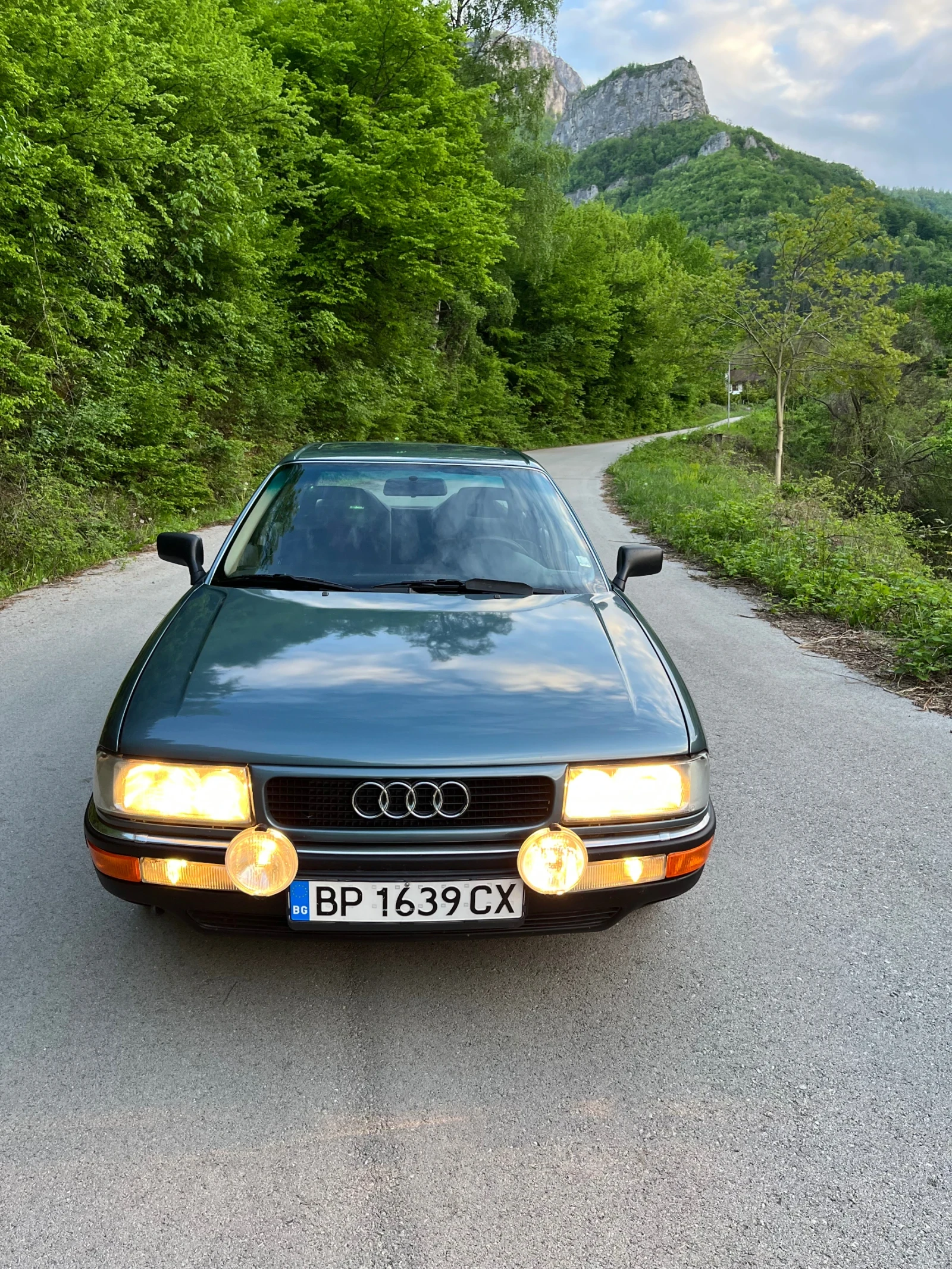 Audi 90 Рядък екземпляр с 5-цилиндров мотор!, снимка 2 - Автомобили и джипове - 54543302